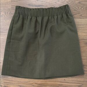 Olive Green Women's Skirt